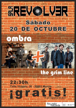 The Grim Line y Ombra en Sala Revolver Murcia
